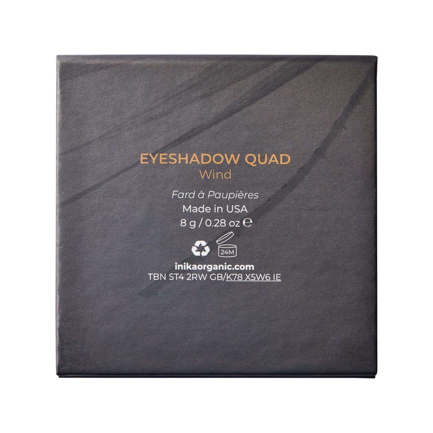 INIKA Organic Quad Eyeshadow Palette (Wind)