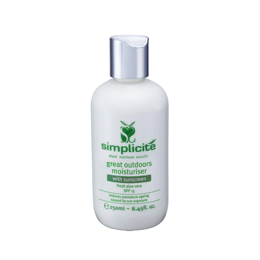 Simplicité Great Outdoors Moisturiser with Sunscreen SPF15