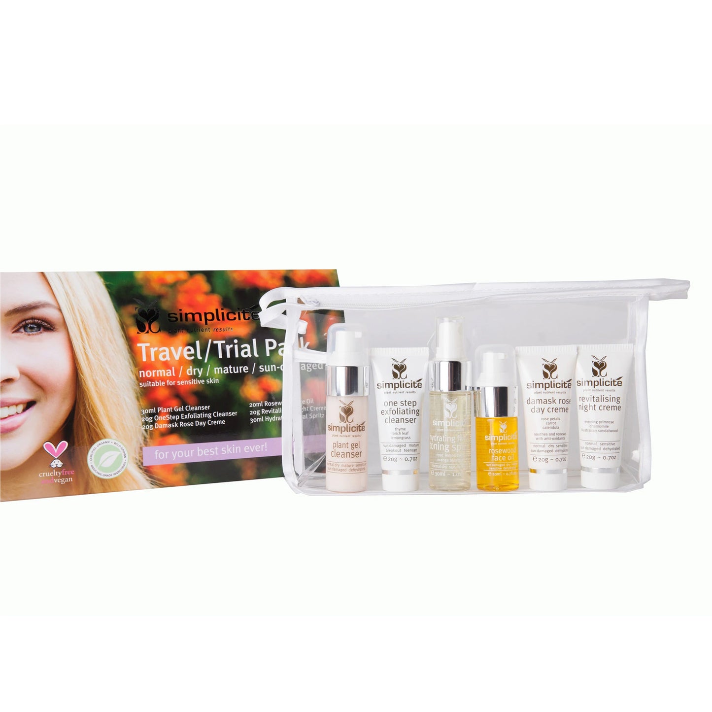 Simplicité Travel Trial Pack Normal/Dry