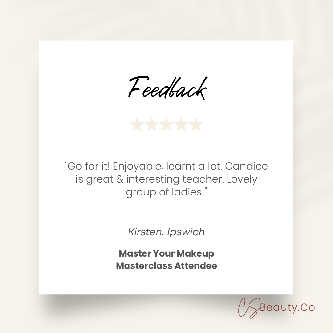 Ipswich 18th September @ 6pm | Elevated Everyday Makeup Masterclass