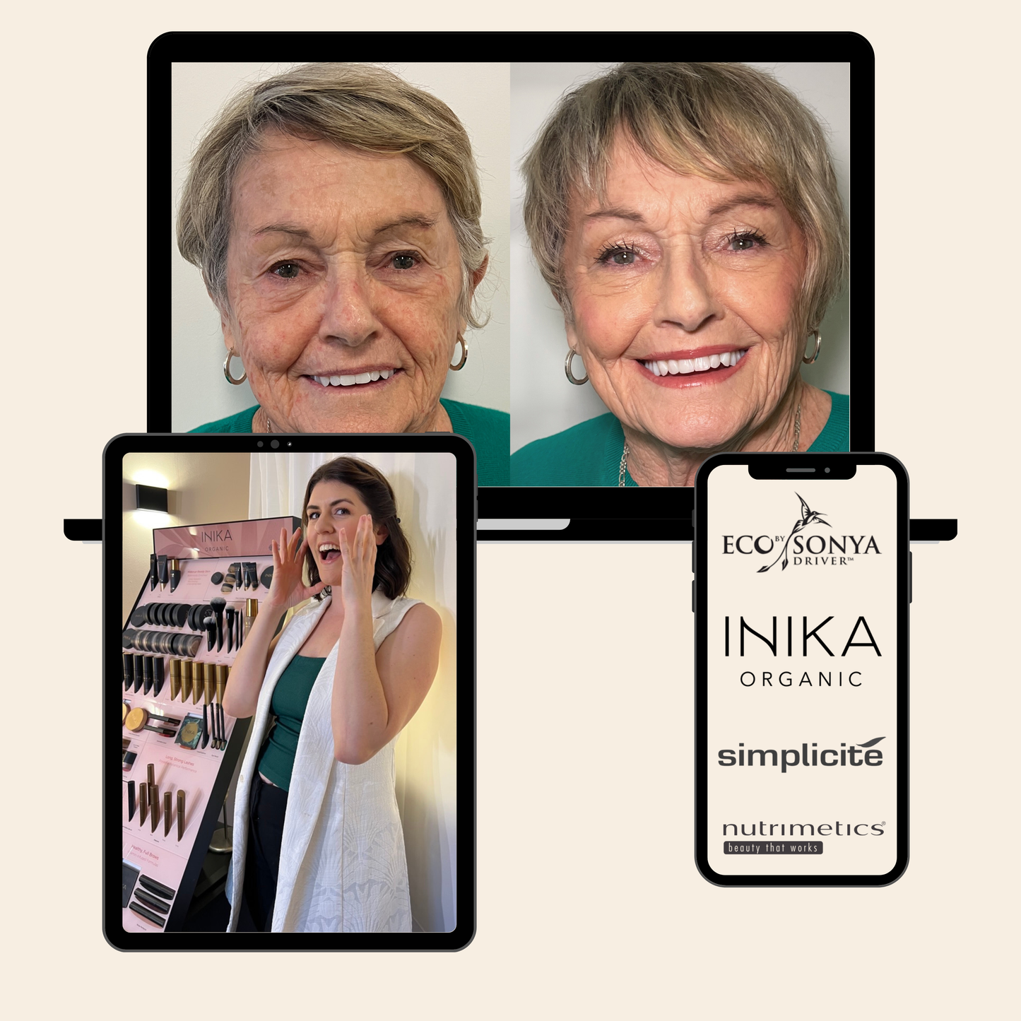 Online Makeup Lesson Learn-As-You-Go: 3-Session Series