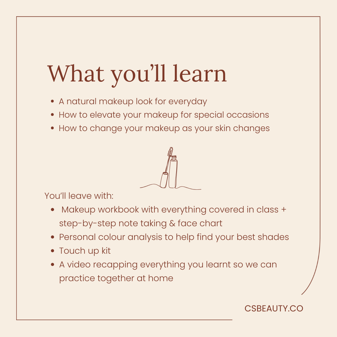 Makeup Masterclass Gift Voucher