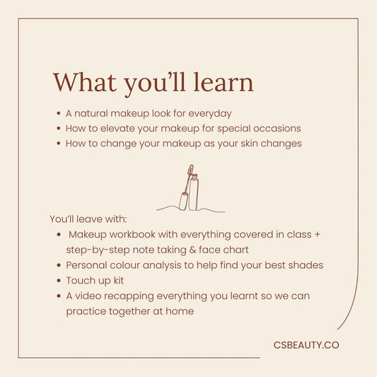 Maleny Makeup Masterclass - 1st November @ 9am - 12:30pm