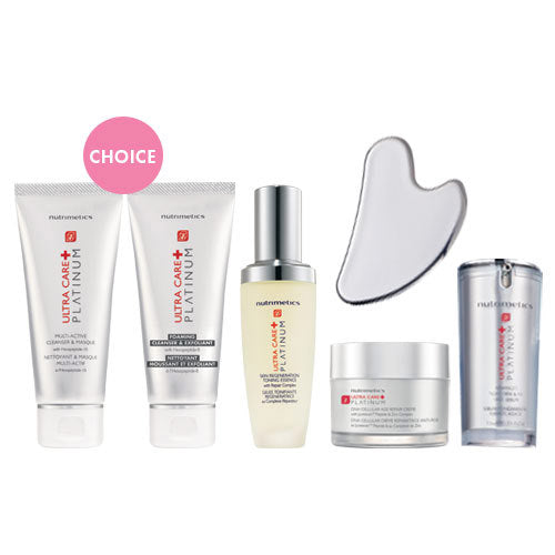 5 Piece Platinum Skincare Range
