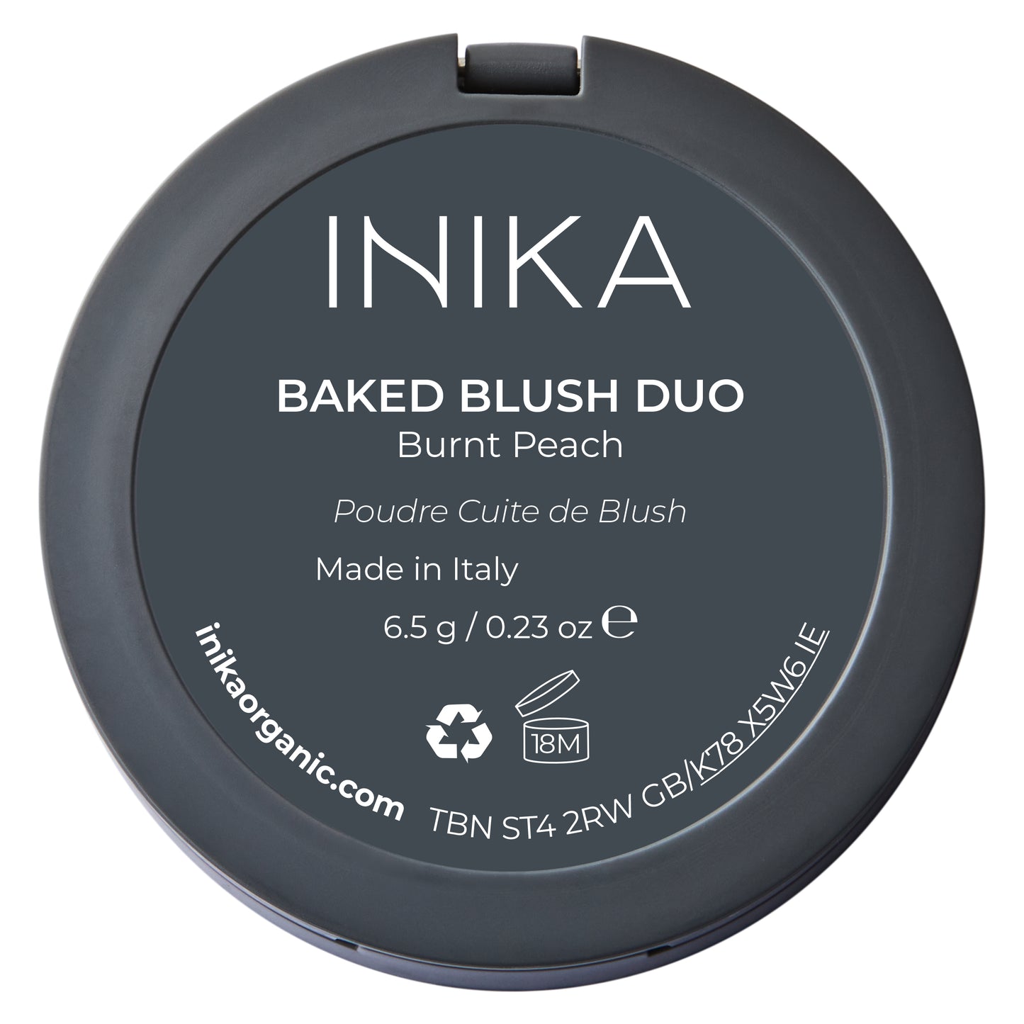 INIKA Organic Mineral Baked Blush Duo