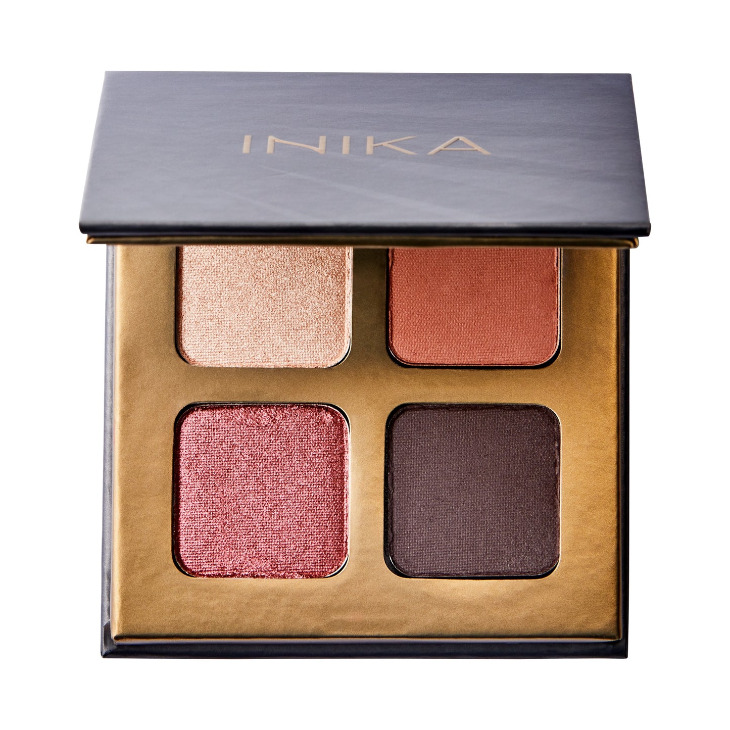 INIKA Organic Quad Eyeshadow Palette (Flowers)