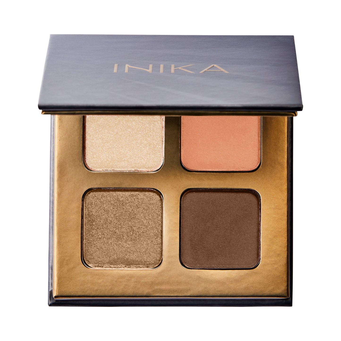 INIKA Organic Quad Eyeshadow Palette (Sunset)