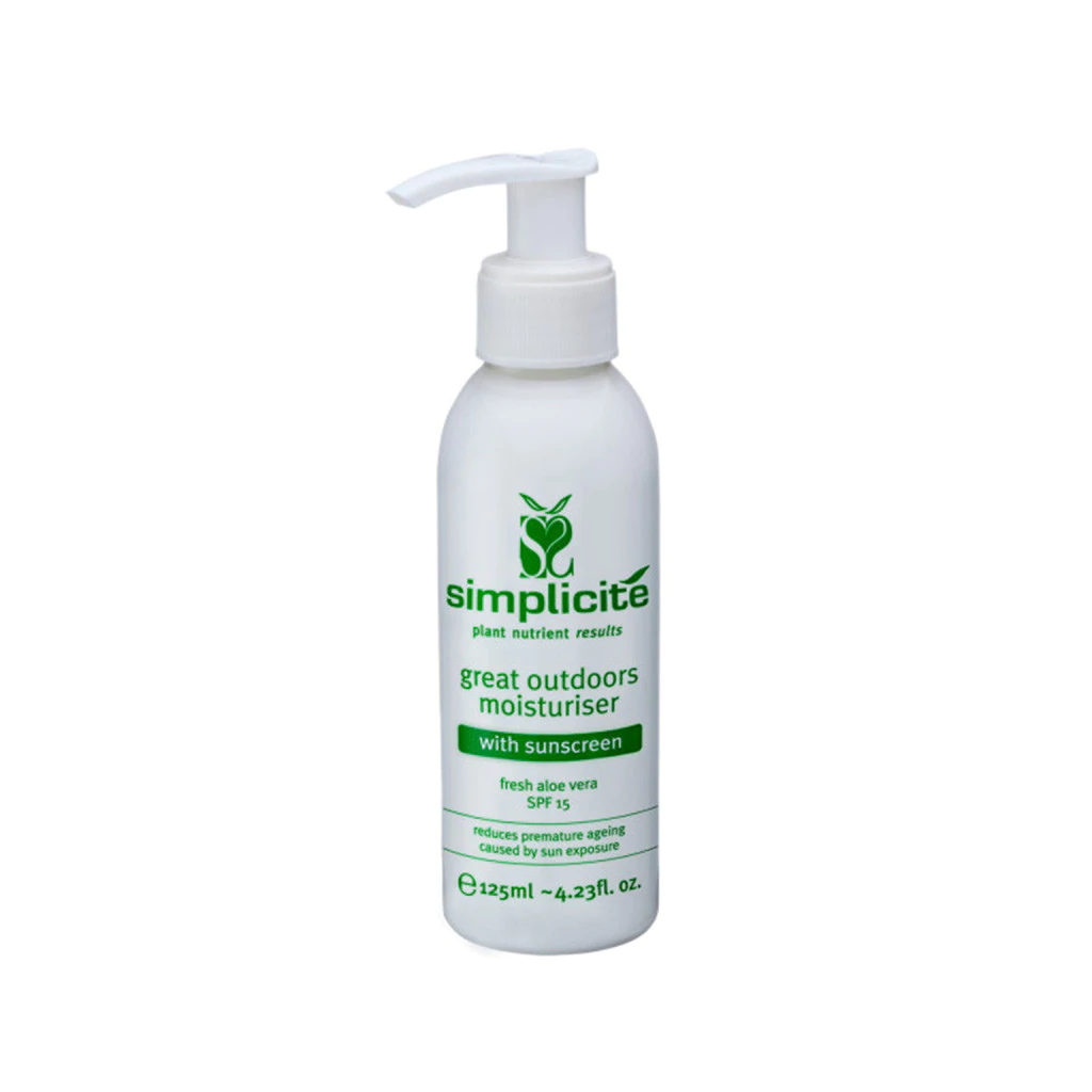Simplicité Great Outdoors Moisturiser with Sunscreen SPF15