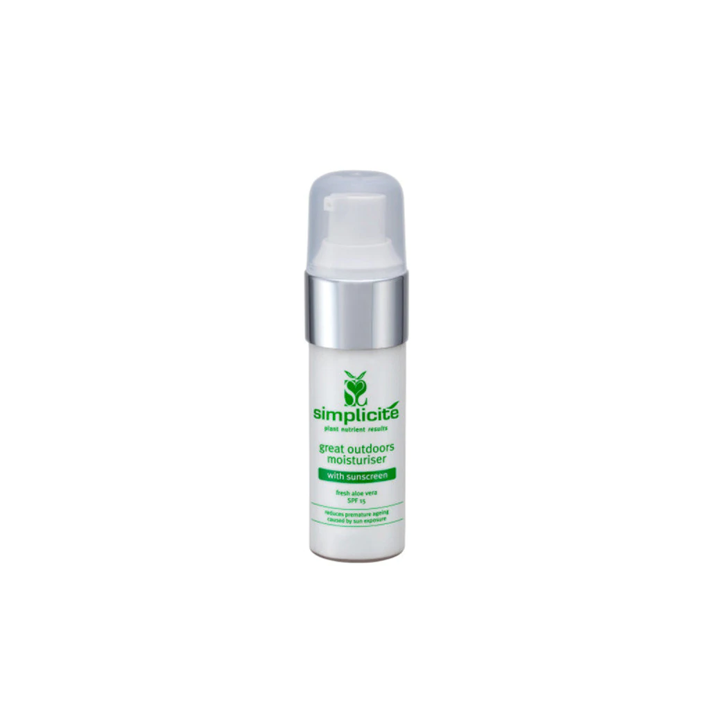Simplicité Great Outdoors Moisturiser with Sunscreen SPF15