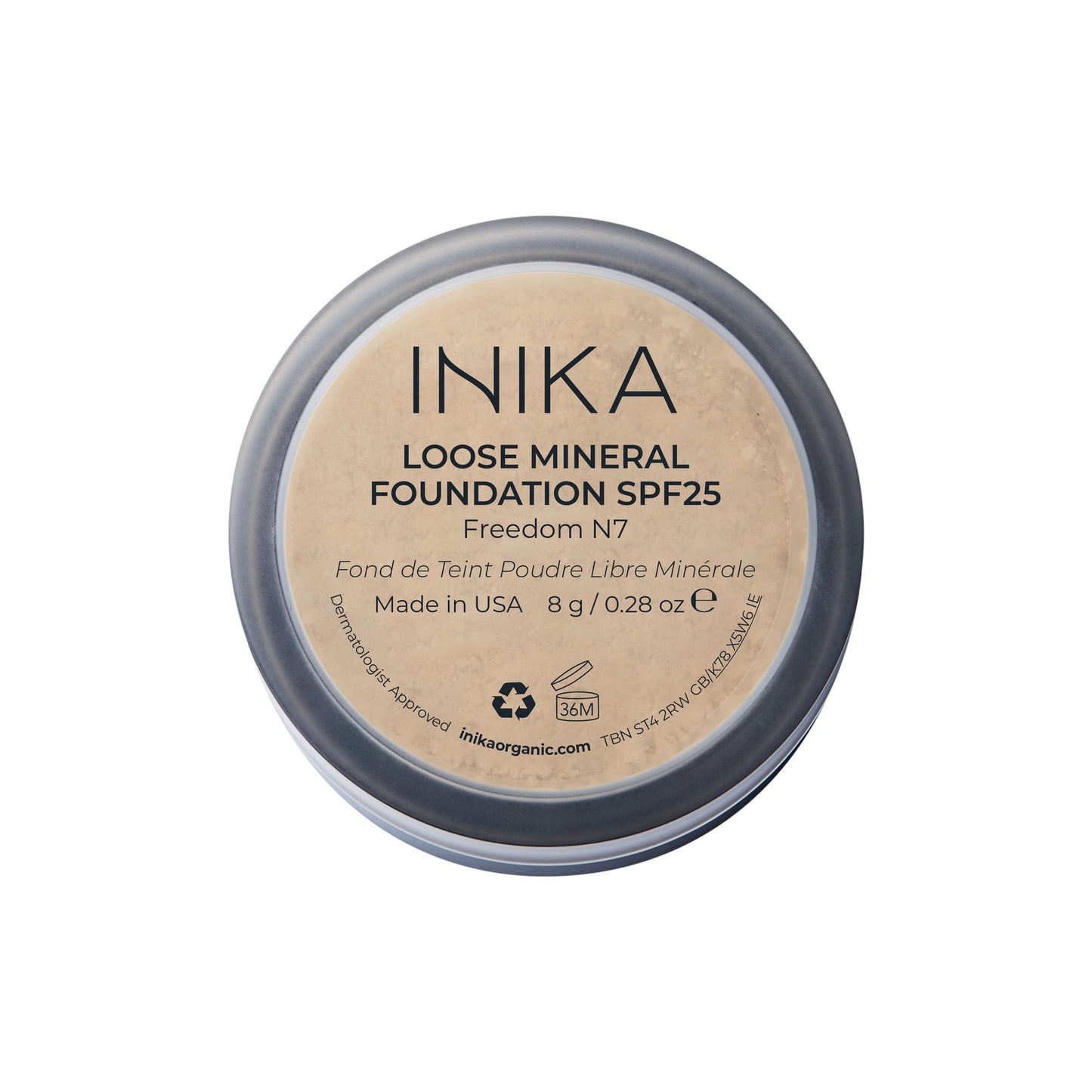 INIKA Organic Loose Mineral Foundation SPF 25